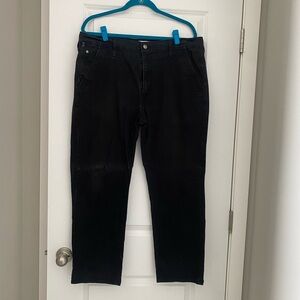 Levi's Men's Black Straight Jeans